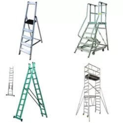 ESCADAS ESCADOTES E ANDAIMES